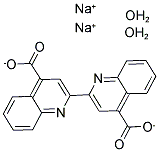 2,2'-BICINCHONINIC ACID DISODIUM SALT DIHYDRATE Struktur