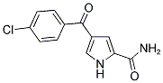 4-(4-CHLORO-BENZOYL)-1H-PYRROLE-2-CARBOXYLIC ACID AMIDE Struktur