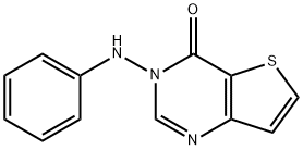 3-ANILINOTHIENO[3,2-D]PYRIMIDIN-4(3H)-ONE Struktur