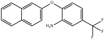 2-(2-NAPHTHYLOXY)-5-(TRIFLUOROMETHYL)PHENYLAMINE Struktur