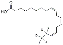 LINOLENIC ACID, ETHYL ESTER (17,17,18,18,18-D5) Struktur