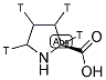 L-[2,3,4,5-3H]PROLINE Struktur