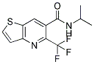 N-ISOPROPYL-5-(TRIFLUOROMETHYL)THIENO[3,2-B]PYRIDINE-6-CARBOXAMIDE