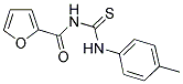 1-FUROYL-3-(P-TOLYL)THIOUREA Struktur