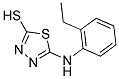 5-[(2-ETHYLPHENYL)AMINO]-1,3,4-THIADIAZOLE-2-THIOL Struktur