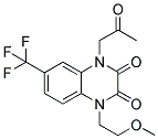 1-(2-METHOXYETHYL)-4-(2-OXOPROPYL)-6-(TRIFLUOROMETHYL)-2,3(1H,4H)-QUINOXALINEDIONE