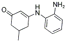 3-((2-AMINOPHENYL)AMINO)-5-METHYLCYCLOHEX-2-EN-1-ONE Struktur