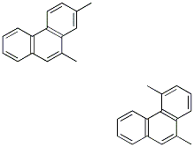 2,10-/4,10-DIMETHYLPHENANTHRENE Struktur