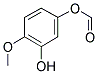 3-HYDROXY-4-METHOXYPHENYLFORMATE Struktur