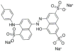 ACID BLUE 89 Struktur