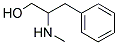 BETA-METHYLAMINO PHENYLPROPYL ALCOHOL Struktur