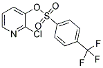 2-CHLORO-3-PYRIDYL 4-(TRIFLUOROMETHYL)BENZENE-1-SULFONATE Struktur