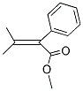 METHYL 3-METHYL-2-PHENYLBUT-2-ENOATE Struktur