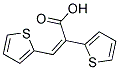 2,3-DI-THIOPHEN-2-YL-ACRYLIC ACID Struktur