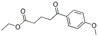 ETHYL 5-(4-METHOXYPHENYL)-5-OXOVALERATE Struktur