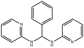 N-[PHENYL(2-PYRIDINYLAMINO)METHYL]-N-(2-PYRIDINYL)AMINE Struktur