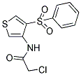 N1-[4-(PHENYLSULFONYL)-3-THIENYL]-2-CHLOROACETAMIDE Struktur