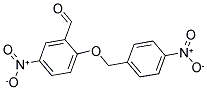 5-NITRO-2-[(4-NITROBENZYL)OXY]BENZALDEHYDE Struktur