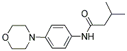 3-METHYL-N-(4-MORPHOLINOPHENYL)BUTANAMIDE Struktur