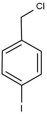 1-(CHLOROMETHYL)-4-IODOBENZENE Struktur