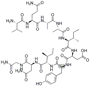 ACYL CARRIER PROTEIN (65-74) (AMIDE) Struktur