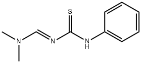 N-[(DIMETHYLAMINO)METHYLENE]-N'-PHENYLTHIOUREA Struktur