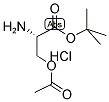 H-SER(AC)-OTBU HCL Struktur