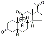 5-BETA-DIHYDRO-11-KETOPROGESTERONE Struktur