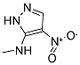 N-METHYL-4-NITRO-1H-PYRAZOL-5-AMINE Struktur