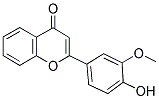 4'-HYDROXY-3'-METHOXYFLAVONE Struktur