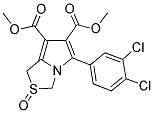 DIMETHYL 5-(3,4-DICHLOROPHENYL)-2-OXO-2,3-DIHYDRO-1H-2LAMBDA4-PYRROLO[1,2-C][1,3]THIAZOLE-6,7-DICARBOXYLATE Struktur