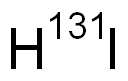 IODINE-131 Struktur