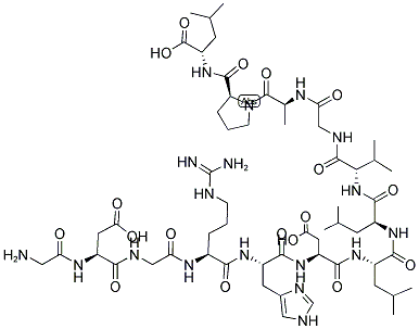 GLYCOPROTEIN IIB FRAGMENT (300-312) Struktur