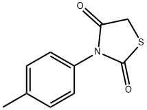 3-(4-METHYLPHENYL)-1,3-THIAZOLANE-2,4-DIONE Struktur