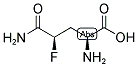 L-ERYTHRO-4-FLUOROGLUTAMINE Struktur