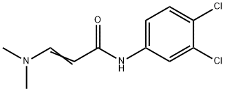 N-(3,4-DICHLOROPHENYL)-3-(DIMETHYLAMINO)ACRYLAMIDE Struktur