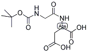 BOC-GLY-ASP-OH Struktur