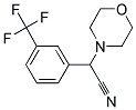 2-MORPHOLINO-2-[3-(TRIFLUOROMETHYL)PHENYL]ACETONITRILE Struktur