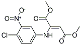 DIMETHYL 2-(4-CHLORO-3-NITROANILINO)BUT-2-ENEDIOATE Struktur