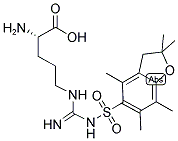 H-ARG(PBF)-OH Struktur