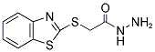 2-BENZOTHIAZOL-2-YLTHIOACETYLHYDRAZIDE Struktur