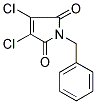 1-BENZYL-3,4-DICHLORO-1H-PYRROLE-2,5-DIONE Struktur