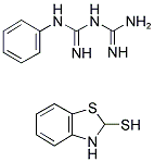 PHENYLBIGUANIDE MBT SALT Struktur