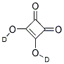 3,4-DIHYDROXY-3-CYCLOBUTENE-1,2-DIONE-D2 Struktur