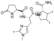 THYROTROPIN RELEASING HORMONE(3-METHYL-HISTIDINE2), [L-HISTIDYL-4-3H(N), L-PROPYL-3,4-3H(N)]- Struktur