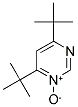 4,6-DITERT-BUTYLPYRIMIDINE 1-OXIDE Struktur