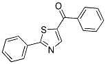 PHENYL(2-PHENYL-1,3-THIAZOL-5-YL)METHANONE Struktur