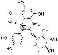 QUERCITRIN DIHYDRATE Struktur