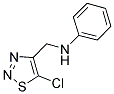 N-[(5-CHLORO-1,2,3-THIADIAZOL-4-YL)METHYL]-N-PHENYLAMINE Struktur