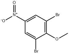 1,3-DIBROMO-2-METHOXY-5-NITROBENZENE Struktur